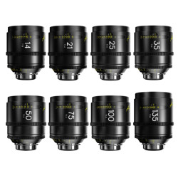 Lens Dzofilm Arles Prime Set 14/21/25/35/50/75/100/135mm - PL Mount Lens Dzofilm Arles Prime Set 14/21/25/35/50/75/100/135mm - PL Mount