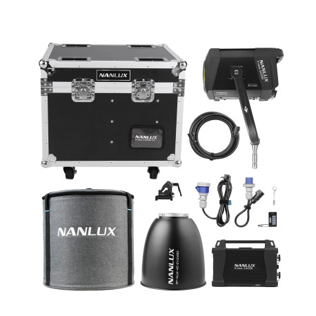 Lighting Nanlux Evoke 2400B Bi-Color Led Spotlight Flight Case Kit