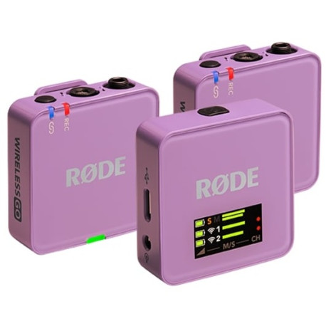 микрофон Rode Wireless GO III (Gen. 3) 2-Person Wireless Microphone System + Recorder Lilac