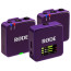 Rode Wireless GO III (Gen. 3) 2-Person Wireless Microphone System + Recorder Purple