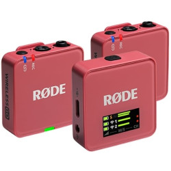 Microphone Rode Wireless GO III (Gen. 3) 2-Person Wireless Microphone System + Recorder Rose