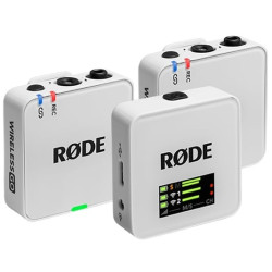 Rode Wireless GO III (Gen. 3) 2-Person Wireless Microphone System + Recorder (бял)