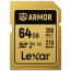 Memory card Lexar Professional Armor Gold SDXC 64GB UHS-II