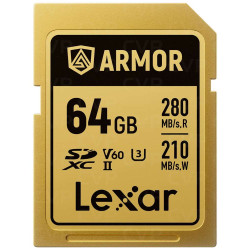 Memory card Lexar Professional Armor Gold SDXC 64GB UHS-II