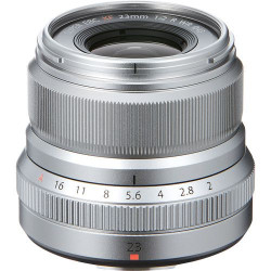обектив Fujifilm Fujinon XF 23mm f/2 R WR (сребрист) обектив Fujifilm Fujinon XF 23mm f/2 R WR (сребрист)