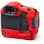 Accessory EasyCover silicone protector for Canon EOS R1 (red)