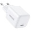 зарядно устройство Ugreen X512 USB-C Gan2 Fast Charger 20W (бял)