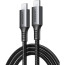 кабел Ugreen US567 USB-C към USB-C 3.2 Gen2 Cable 1m (сив)