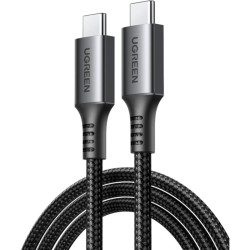 кабел Ugreen US567 USB-C към USB-C 3.2 Gen2 Cable 1m (сив) кабел Ugreen US567 USB-C към USB-C 3.2 Gen2 Cable 1m (сив)