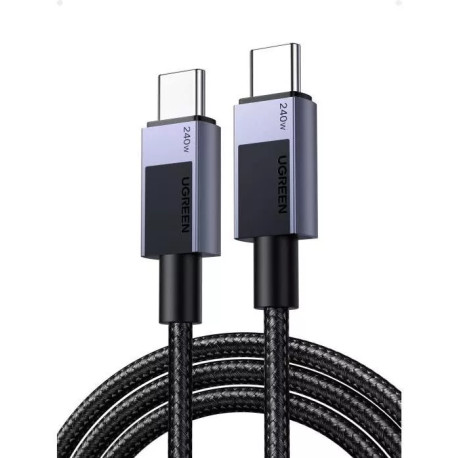 кабел Ugreen L513 USB-C към USB-C 3.2 Gen2 Cable 2m Space Gray