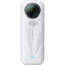  аксесоар Insta360 Action Invisible Selfie Stick 100cm + екшън камера Insta360 X5 Satin White + аксесоар Insta360 X5 Premium Lens Guards