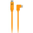 кабел Tether Tools Optima CUCRTC1G2-ORG USB-C към USB-C Right Angle 51cm (оранжев)