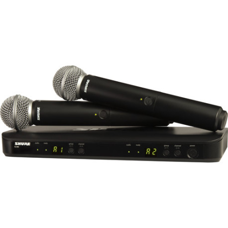 микрофон Shure BLX288/SM58-K3E Wireless Dual Vocal System