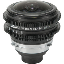 обектив Laowa 8-15mm T2.9 FF Zoom Fisheye Cine Lens - PL Mount обектив Laowa 8-15mm T2.9 FF Zoom Fisheye Cine Lens - PL Mount