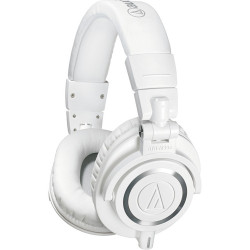 слушалки Audio-Technica ATH-M50x (бял) слушалки Audio-Technica ATH-M50x (бял)