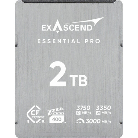 карта памет Exascend CFexpress Essential Pro 4.0 Type B 2TB карта памет Exascend CFexpress Essential Pro 4.0 Type B 2TB