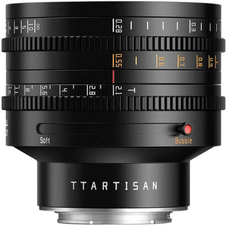 обектив TTartisan 35mm T2.1 Dual Bokeh Cine Lens - Fujifilm X