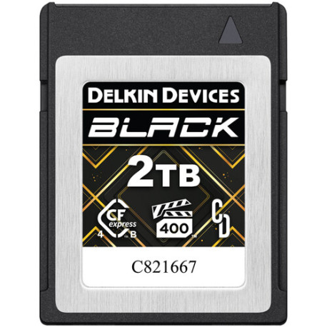 карта памет Delkin Devices Black CFexpress 4.0 Type B 2TB карта памет Delkin Devices Black CFexpress 4.0 Type B 2TB