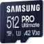 карта памет Samsung PRO Ultimate microSDXC 512GB R200/W130 с адаптер