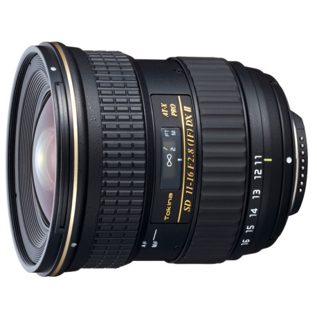 обектив Tokina 11-16mm f / 2.8 II за Nikon (Употребяван)