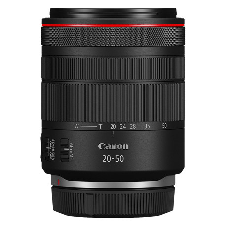 обектив Canon RF 20-50mm f/4L IS USM PZ