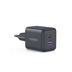 зарядно устройство Ugreen X516 USB-C/USB-A Mini Charger 30W (бял) зарядно устройство Ugreen X516 USB-C/USB-A Mini Charger 30W (бял)