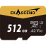 Memory card Exascend Catalyst microSDXC 512GB + SD Adapter