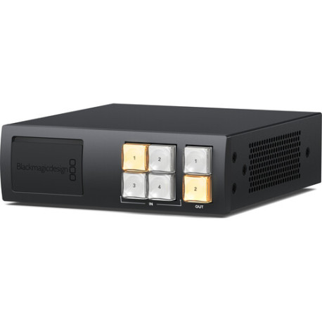Blackmagic Design Mini Videohub 4x2 12G video router Blackmagic Design Mini Videohub 4x2 12G video router