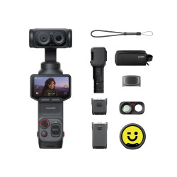 екшън камера Insta360 Luna Ultra Creator Bundle (Cosmic Black)