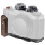 Smallrig 5260 L-Shape Mount Plate With Wooden Handle For Fujifilm X-M5 (black)