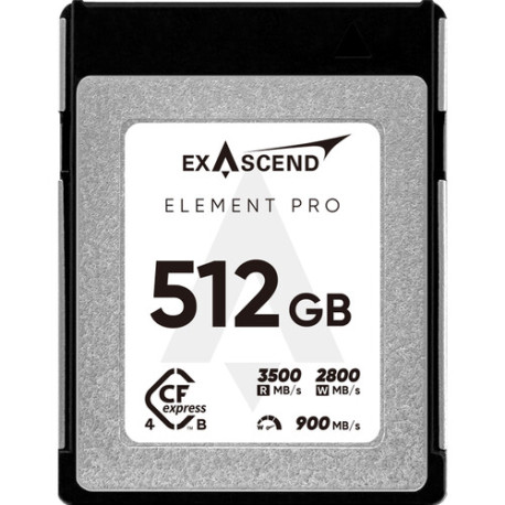 Memory card Exascend CFexpress Element Pro 4.0 Type B 512GB