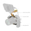 клетка Smallrig 5608 Black Mamba Cage Kit For Canon EOS R5 Mark II Bumblebee Edition