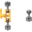 Accessory Smallrig 5522 Magic Arm Support with Dual Ball Heads 1/4”-20 Screws (BumbleBee Edition)