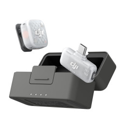 Microphone DJI Mic Mini 2S - 1TX + 1 Mobile RX + Charging Case Microphone DJI Mic Mini 2S - 1TX + 1 Mobile RX + Charging Case