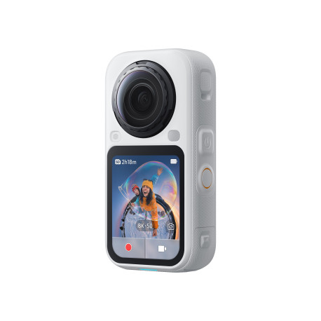 екшън камера Insta360 X6 360° 8K Standard Bundle (бял)