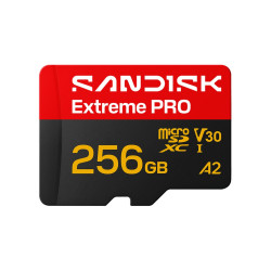 SanDisk Extreme PRO microSDXC 256GB UHS-I U3 + SD адаптер