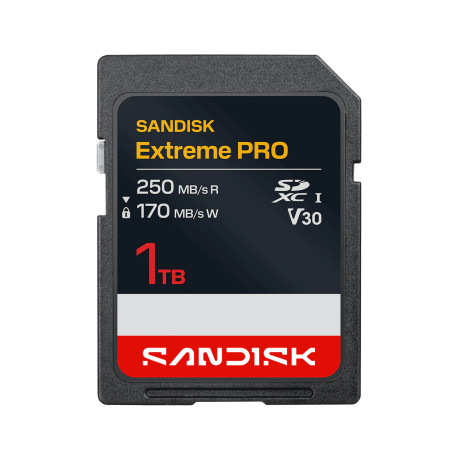 Memory card SanDisk Extreme PRO SDXC 1TB UHS-I U3 Memory card SanDisk Extreme PRO SDXC 1TB UHS-I U3