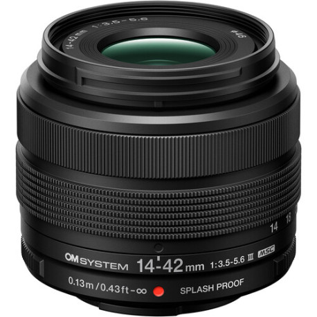 Lens OM SYSTEM (Olympus) Digital ZD Micro 14-42mm f/3.5-5.6 III (black) Lens OM SYSTEM (Olympus) Digital ZD Micro 14-42mm f/3.5-5.6 III (black)