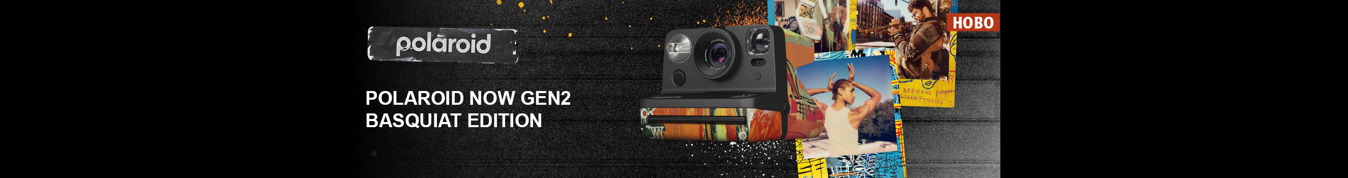  Meet the new Polaroid Now Gen 2 Basquiat Edition now with a gift photo film Polaroid i-Type Color Film Basquiat Edition