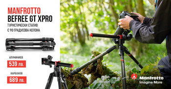  Manfrotto Befree XPRO Tripods at Promo Prices in PhotoSynthesis Stores