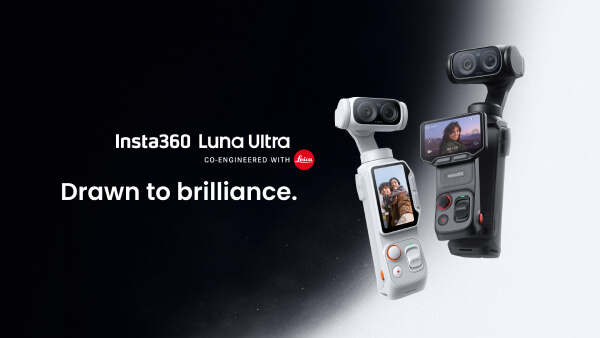 Поръчайте новата гимбал камера Insta360 Luna Ultra от магазини ФотоСинтезис 