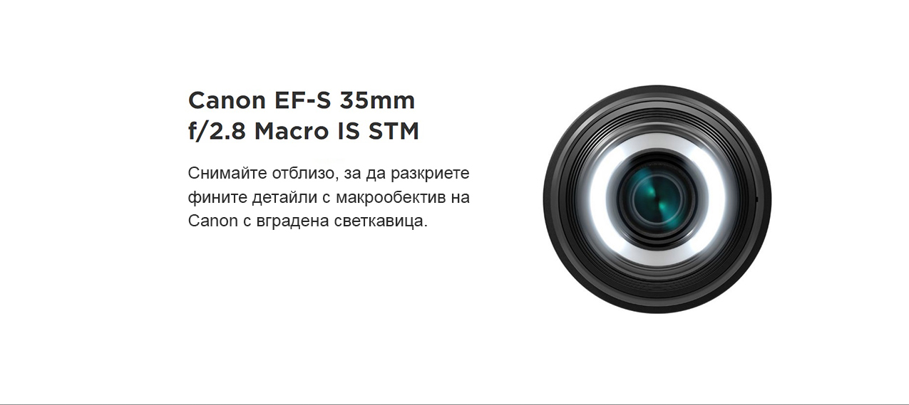 CANON EF-S 35MM F/2.8 MACRO IS STM