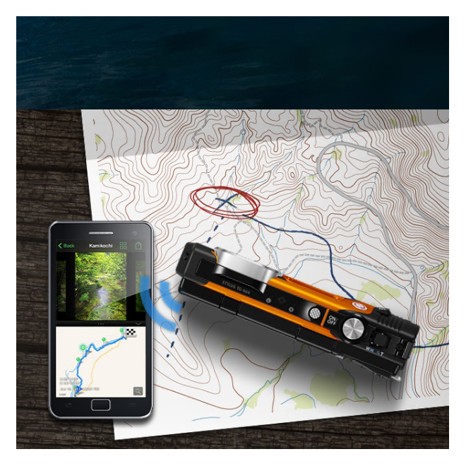 OLYMPUS TG-860 ORANGE