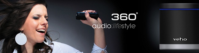 VEHO VSS-009-360BT M4 360 BLUETOOTH WIRELESS PORTABLE SPEAKER